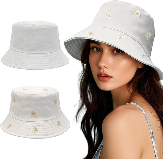 Bucket Hats for Women Man Cute Sun Beach Fisherman Hats