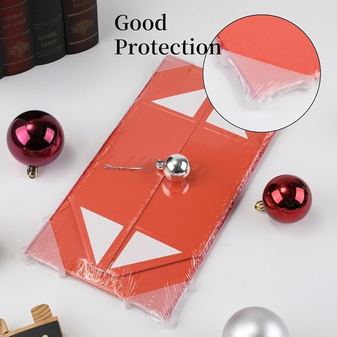 1 Pcs 8x8x4 Inch Red Gift Box Small Gift Box with Shredded Paper Magnetic Box with Crinkle Paper Red Luxury Gift Boxes with Lids for Presents