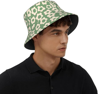 Mushrooms Skulls Cool Bucket Hat Beach Sun Hat Beach Fishing Hat for Men Women