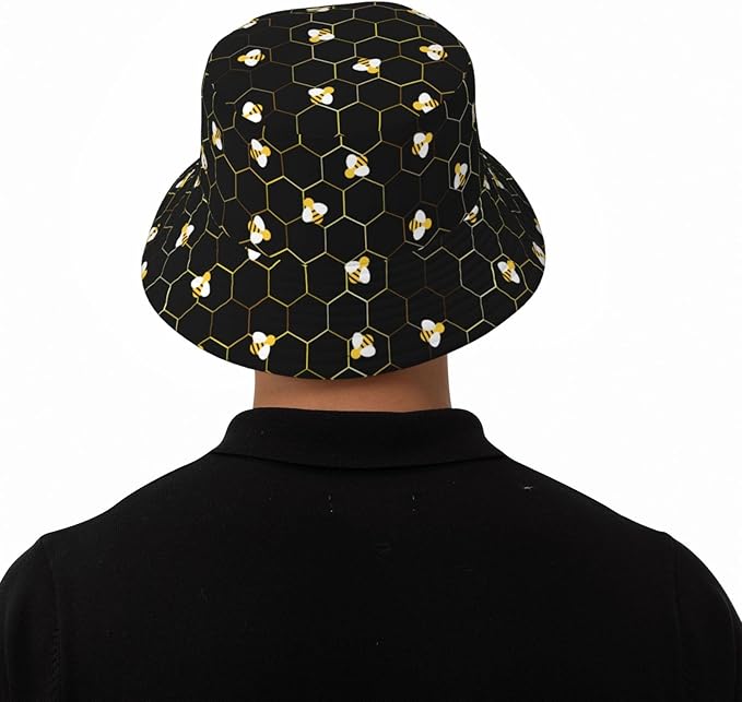 Fashion Bucket Hat Summer Beach Travel Sun Hat Packable Fisherman Cap for Men Women