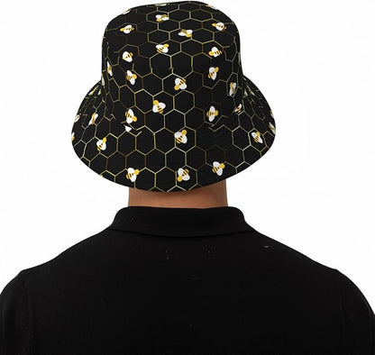 Fashion Bucket Hat Summer Beach Travel Sun Hat Packable Fisherman Cap for Men Women