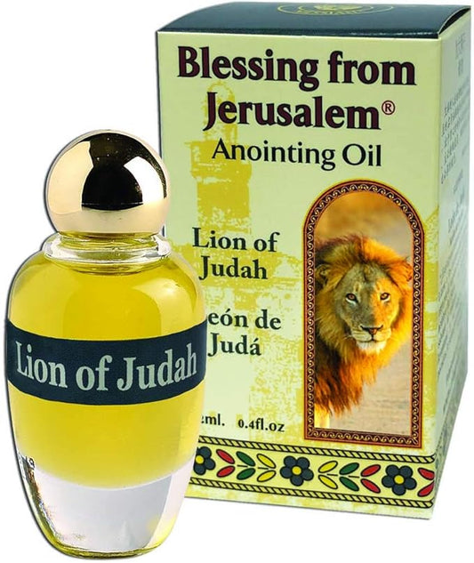 Ein Gedi Anointing Oil 12ml. - Blessing from Jerusalem (Lion of Judah)