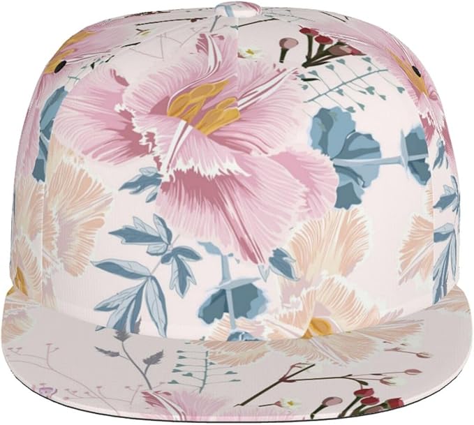 Tulip Flower Baseball Cap for Women Baseball Caps Flower Hat Tulip Baseball Hats Womens Cap for Outdoor