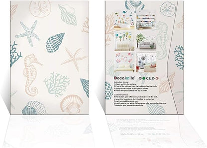 decalmile Boho Flower Wall Decals Watercolor Floral Butterflies Wall Stickers Baby Nursery Girls Bedroom Kids Room Wall Decor