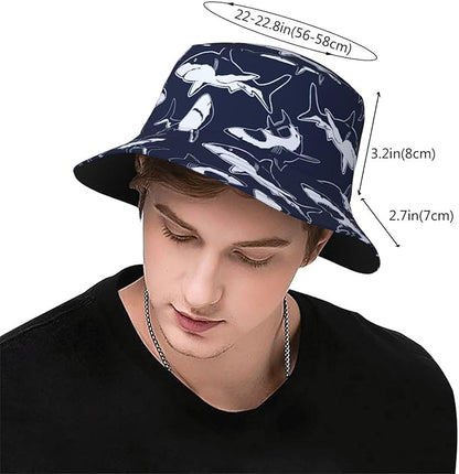 Bucket Hat Summer Beach Fisherman Cap Packable Sun Hats