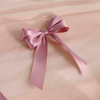 MEEDEE Rosy Mauve Ribbon 1 Inch Mauve Satin Ribbon Lux Double Faced Satin Ribbons by 50 Yards Polyester Pink Wrapping Ribbons for Crafts, Weddings, Flower Bouquet, Holiday Decorating