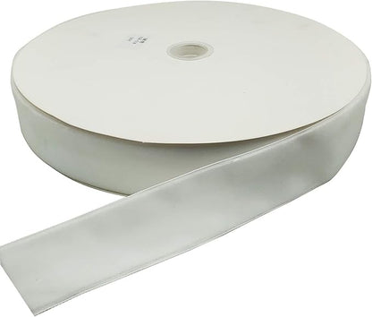 10 Yards Velvet Ribbon Spool (White, 1 1/2")
