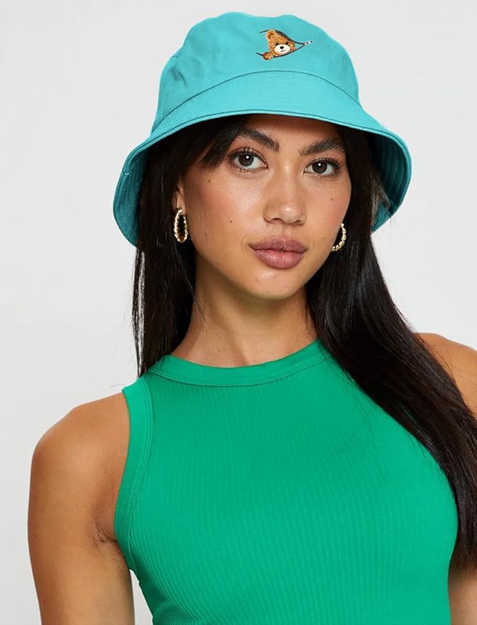 Malaxlx Unisex Bucket Hat Summer UPF 50+ Sun Protection Outdoor Beach Fishing Travel Hiking Hat