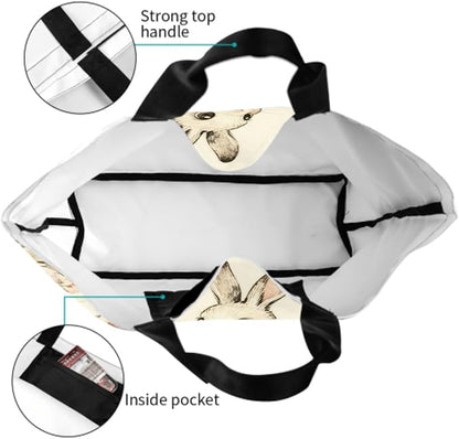Shoulder Bag Large Reusable Eco-friendly Shopping Bags Portable Storage Handbag