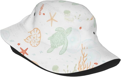 Cute Potted Cactus Bucket Hat Novelty Sun Hats Trendy Fisherman Cap for Men and Women