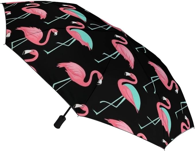 Fashion 3 Fold Sunny Rain Sunscreen Umbrella Portable Automatic Umbrella