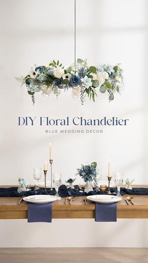 Ling's Moment Artificial Flowers, 25Pcs 3" Roses in Dusty Blue Shades, Realistic DIY Foam Floral Decor for Wedding Bouquets/Centerpieces, Outdoor Party Backdrops, Room/Table, and Garden/Pot Decoration