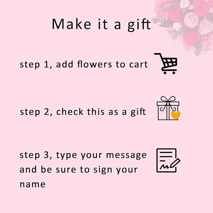 Vrioca Flowers for Delivery, Preserved Flowers Bouquets, Birthday Gifts for Women Mom