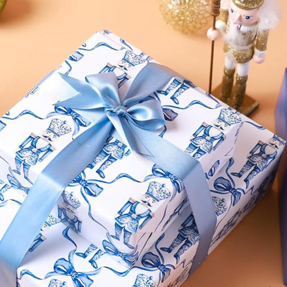 LaRibbons 1 Inch 50 Yard Double Faced Satin Ribbon,Light Blue Satin Craft Fabric Ribbon for Gift Wrapping Floral Bouquets Wedding Party Decoration