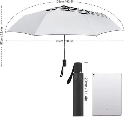 Fashion 3 Fold Sunny Rain Sunscreen Umbrella Portable Automatic Umbrella