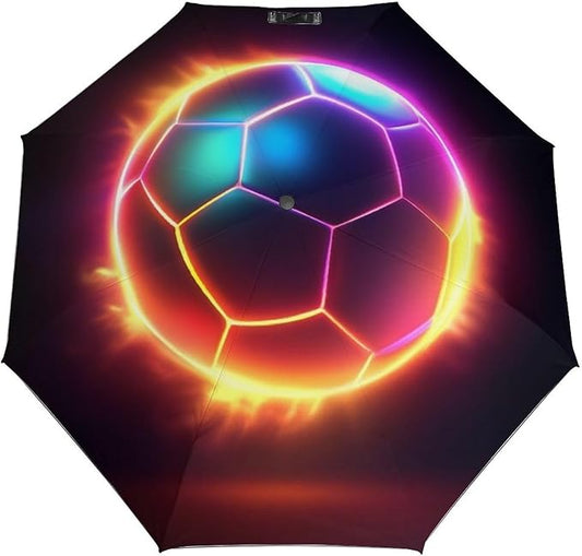 Fashion 3 Fold Sunny Rain Sunscreen Umbrella Portable Automatic Umbrella