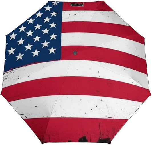 Fashion 3 Fold Sunny Rain Sunscreen Umbrella Portable Automatic Umbrella