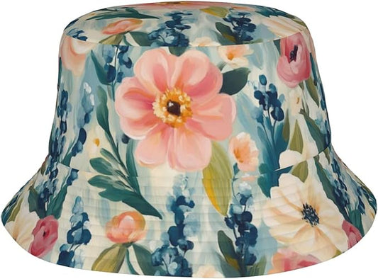 Bucket Hats Fashion Sun Cap Packable Outdoor Fisherman Hat for Women and Men Travel