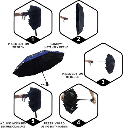 SY COMPACT Travel Umbrella Windproof Automatic Umbrellas Small Compact UV Sun Protection Factory Outlet Umbrella