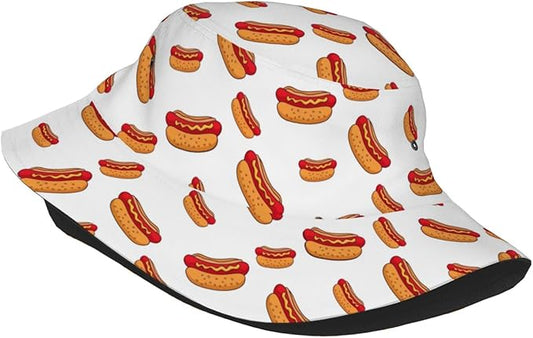 Bucket Hat for Women Men, Summer Print Hat Travel Packable Sun Cap Outdoor Hat for Women and Men