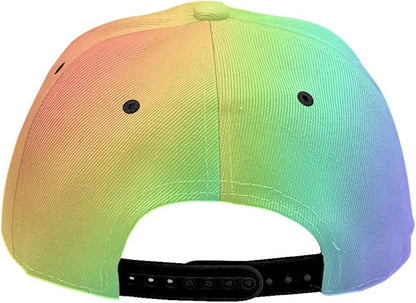 Pastel Cornflowers Floral Baseball Cap Dad Hats All-Over Print Fashion Accessory 100% Polyester Adjusts to Fit Most