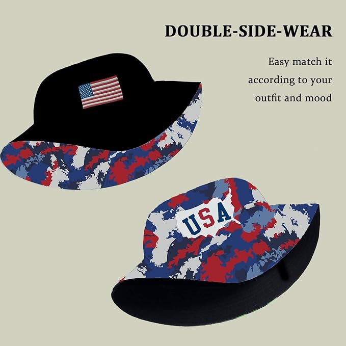 Bucket Hat Unisex for Men Women Funny Fashion Fishing Hat Cute Fisherman Cap