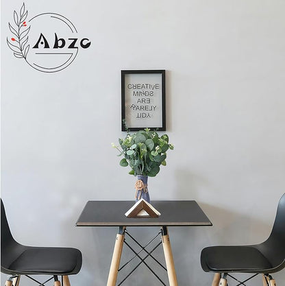 Abzo 90 Pcs 3 Kinds Mixed Eucalyptus Stems Bulk Artificial Eucalyptus Leaves Sprays Faux Oval Eucalyptus Greenery Stems for Wedding Vase DIY Bouquets Bouquet Floral Arrangement Home Decor