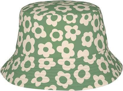 Mushrooms Skulls Cool Bucket Hat Beach Sun Hat Beach Fishing Hat for Men Women