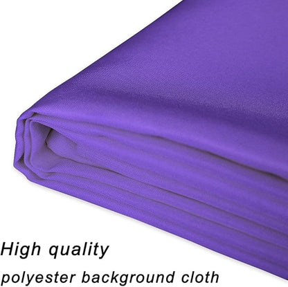 GFCC Purple Backdrop - 8FTX10FT Purple Photo Backdrop for Photoshoot Background for Photography Screen Video Recording Picture Background