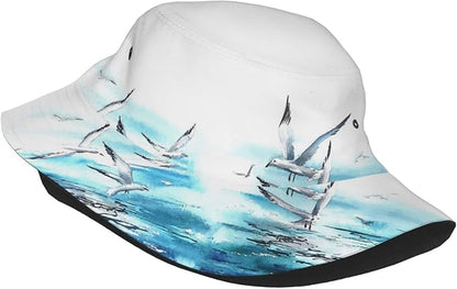 Bucket Hats for Women Sun Beach Travel Cap Unisex Men Bucket Hat