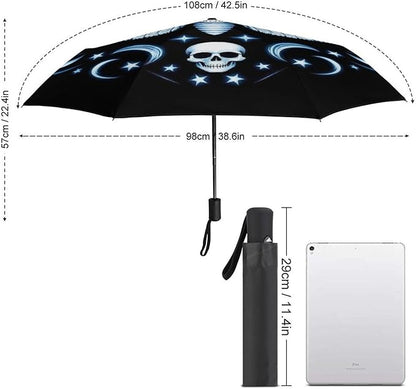 Fashion 3 Fold Sunny Rain Sunscreen Umbrella Portable Automatic Umbrella