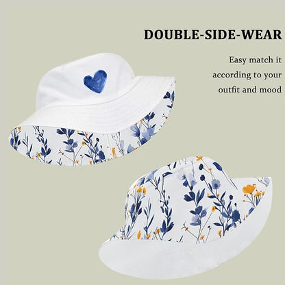Bucket Hat Unisex for Men Women Funny Fashion Fishing Hat Cute Fisherman Cap
