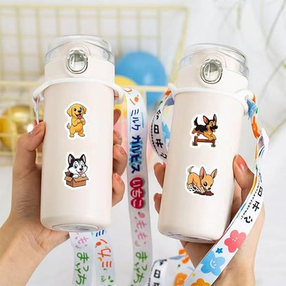 1000 Pcs Dogs Stickers Bulk 2 Roll 1 Inch,Funny Cartoon Puppy Pet Stickers for Kids Classroom Boys Girls School Students.Cute Animal Sticker Pack Gift for Party Favors Book Water Bottles Laptop