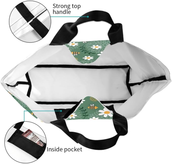 Shoulder Bag Large Reusable Eco-friendly Shopping Bags Portable Storage Handbag