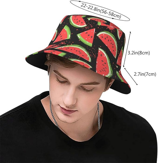 Bucket Hat Summer Beach Fisherman Cap Packable Sun Hats