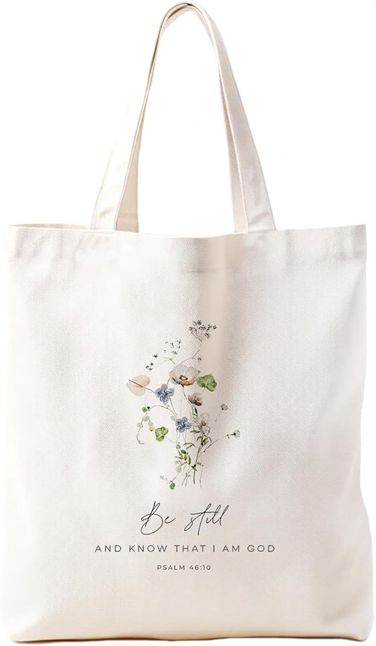 Christian Tote Bag, Christian tote Bag for Women, Bible tote bag, Bible Tote Bags for Women, Foral Tote Bag