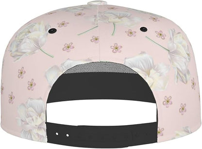 Tulip Flower Baseball Cap for Women Baseball Caps Flower Hat Tulip Baseball Hats Womens Cap for Outdoor