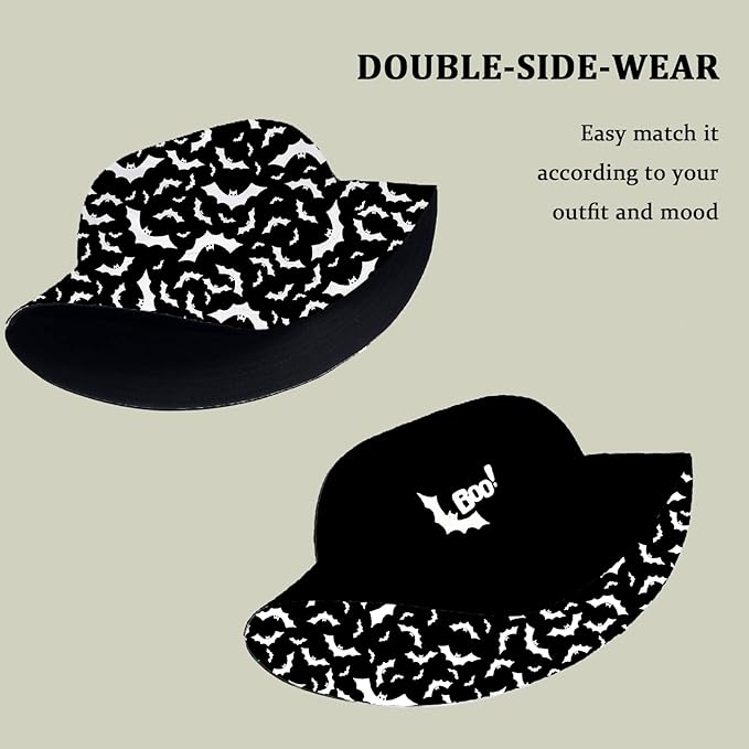 Bucket Hat Unisex for Men Women Funny Fashion Fishing Hat Cute Fisherman Cap