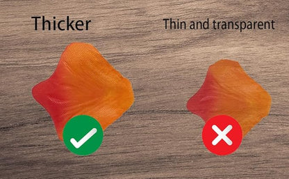 1500 PCS Separated Artificial Orange and Red Rose Petals, Sunset Flower Petals,Orange Flower Girl Petals for Wedding Decor,Romantic Night for her Set