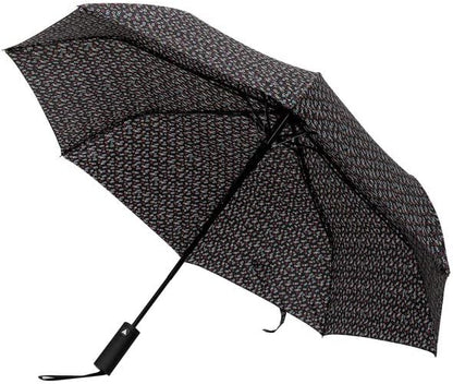 Nollia Windproof Automatic Travel Umbrella, Compact Portable with Reinforced Ribs for Sun & Rain
