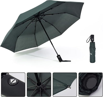 SY COMPACT Travel Umbrella Windproof Automatic Umbrellas Small Compact UV Sun Protection Factory Outlet Umbrella