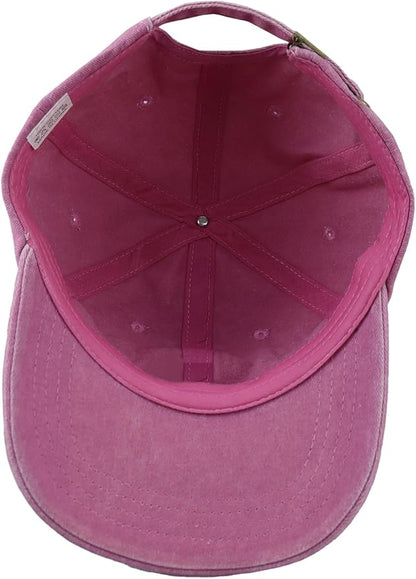 Garden Hats for Women, Adjustable Cotton Embroidered Gardening Baseball Cap