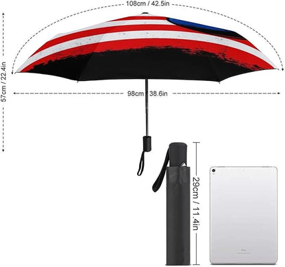 Fashion 3 Fold Sunny Rain Sunscreen Umbrella Portable Automatic Umbrella