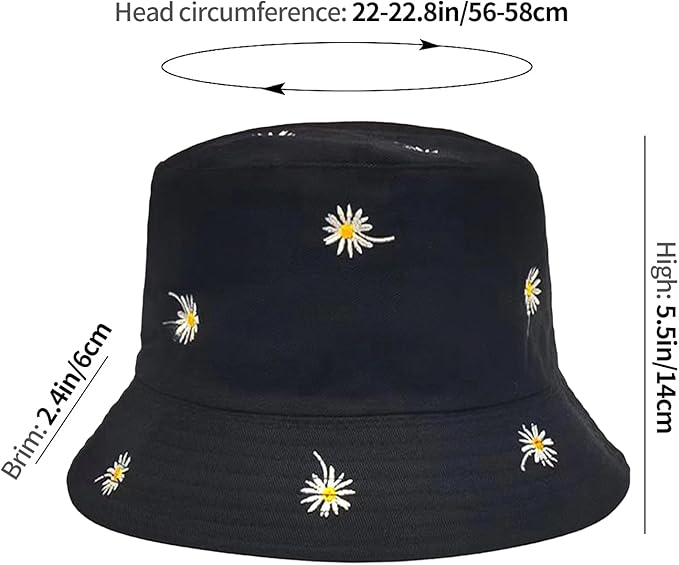 Bucket Hats for Women Man Cute Sun Beach Fisherman Hats