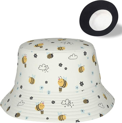 Bucket Hats for Women Sun Beach Travel Cap Unisex Men Bucket Hat