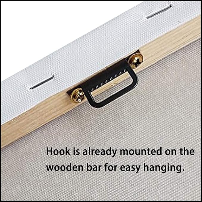 Wieco Art Blooming Poppies Canvas Prints Wall Art Colorful Flowers Pictures Paintings for Living Room Bedroom Bathroom Home Decorations Modern Stretched and Framed Pretty Floral Giclee Artwork