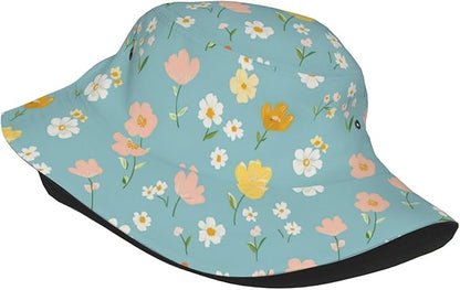 Bucket Hats Fashion Sun Cap Packable Outdoor Fisherman Hat for Women and Men Travel
