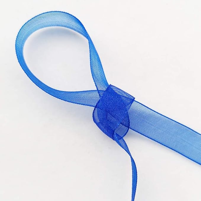 Chenkou Craft Solid Organza Ribbon Assorted 24 Yards Craft Bow Party Decoration Packing Ribbons (Mix, 3/8"(10mm))