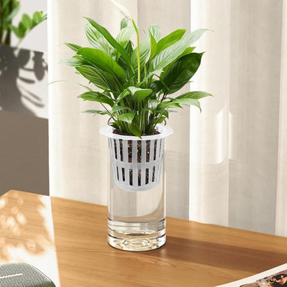 Olrla Acrylic Cylinder Vase 3 Pieces Set, Height 7.87‘’ and 9.8'' Shatter-Proof Plastic Cylindrical Flower Vases for Wedding Centerpieces, Home Office Decorations
