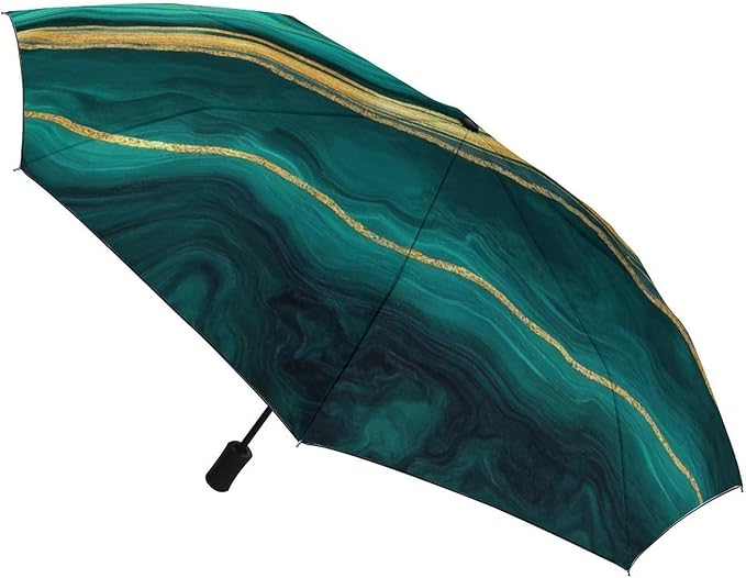 3 Fold Car Umbrella Folding Portable Automatic Umbrella Sunny Rain Sunscreen